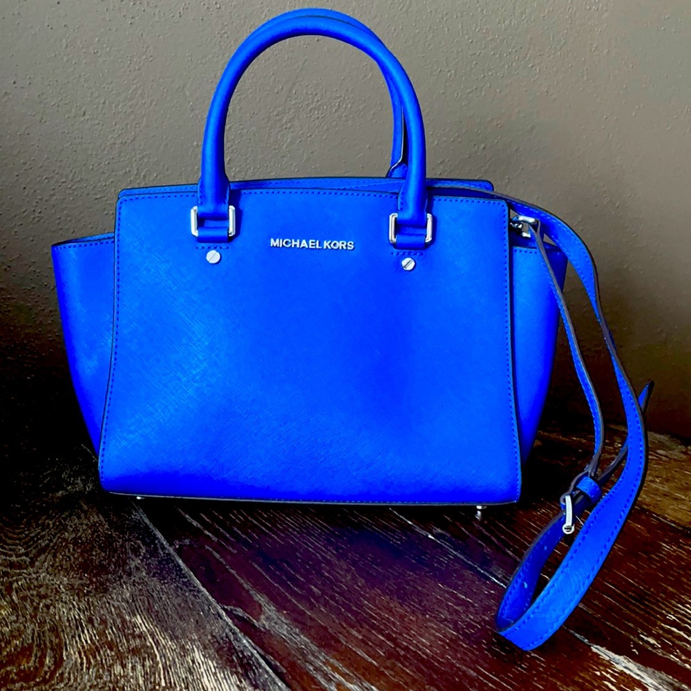 Michael Kors Royal Blue Purse